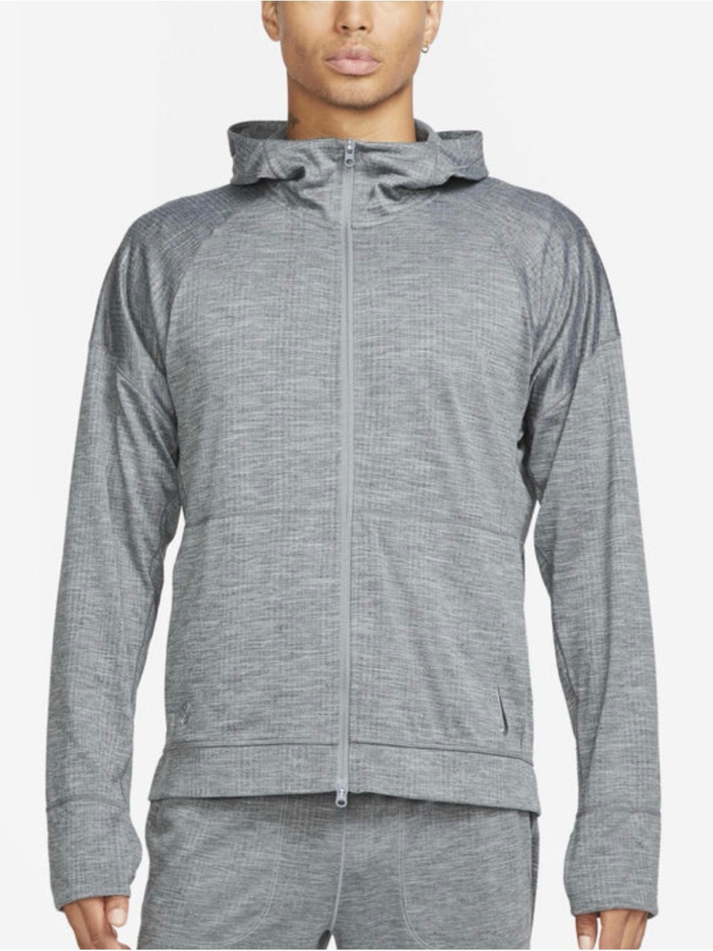 Nike Men's yoga dry-fit Hooded Performance Jacket
